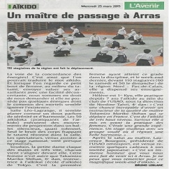 avenir de l'artois stage aikido 21.22.03.2015