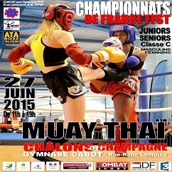 championnat de france de muay thai 2015