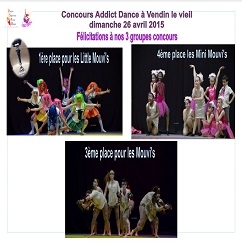 concours addict dance de vendin le 26 avril 2015