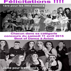 concours best of dance du 11 avril 2015 a avion