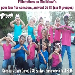 concours glam dance du 05 avril 2015 a st saulve