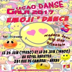 dvd et clef usb gala danse 2017