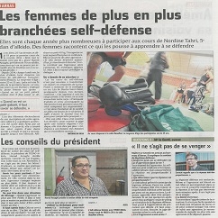 les femmes de plus en plus branchees self defense