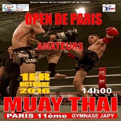 open de paris de muay thai