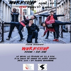 workshop break hip hop avec raimy et k-yann